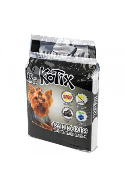 KOTIX Set 10 covorase absorbante igienice pentru caini Kotix, cu carbon, 40 x...