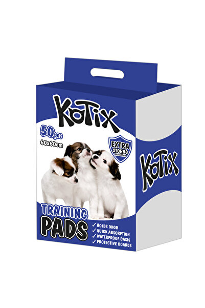 KOTIX Set 50 covorase absorbante igienice pentru caini, 60 x 60 cm