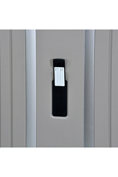 eminent Vertica Hard Case Travel Bag Large Luggage Trolley Lightweight Suitcase With Tsa Lock B0006 Grey