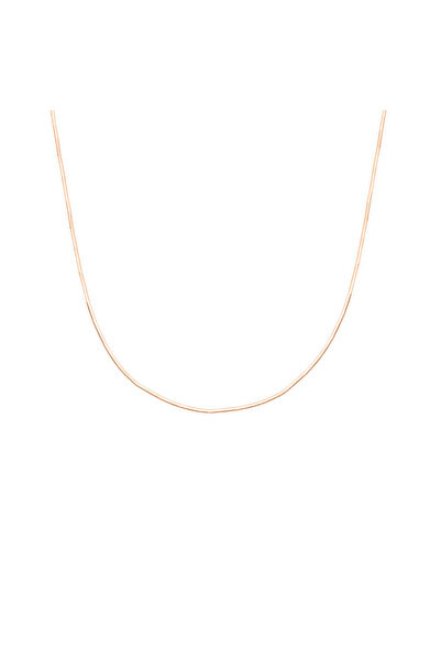 Bijuteria SORELLY Lant Argint Placat cu Aur Roz Shiny Lines 40 cm