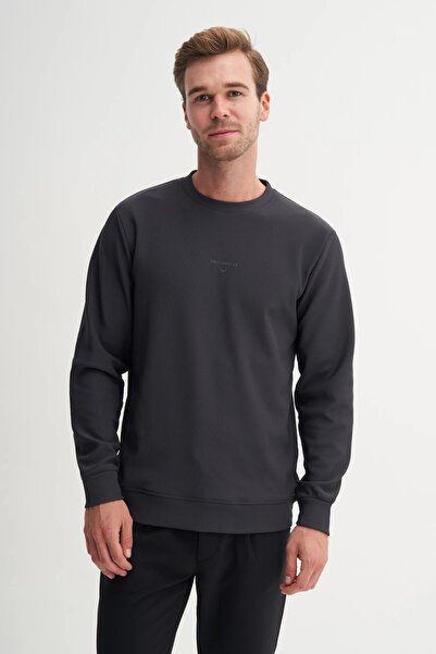 Cazador Slim Fit Vertical Single Jersey Fabric Sweatshirt-51520
