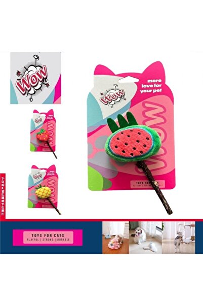 WOW عصا لعب القطط ماتاتابي