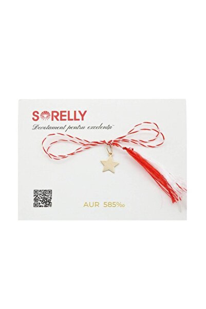 Bijuteria SORELLY Pandantiv Aur 14k Stea