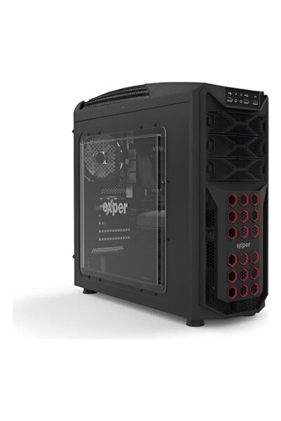 Exper Pc Gaming Flex Xcellerator XC134 R5-3500X 16GB 512 M2 8gb RTX4060TI Freedos Masaüstü Bilgisaya