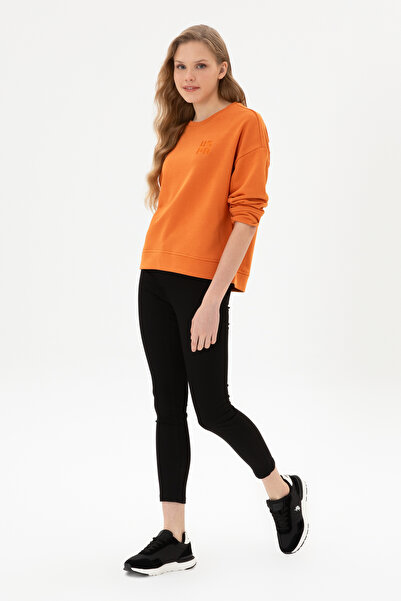 U.S. Polo Assn. Kadın Siyah Toothpick Fit Kanvas Pantolon 50316852-VR046