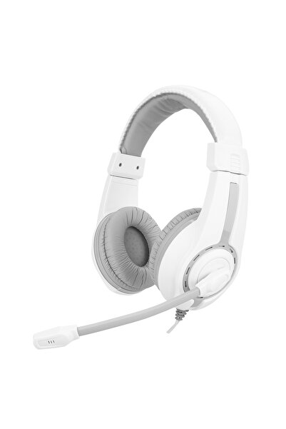 İMEXTECH SN-R1 Beyaz Oyuncu Mikrofonlu Kulaklık