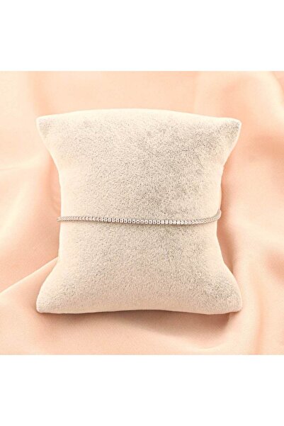 Bijuteria SORELLY Bratara Tennis de Picior Argint cu Pietre Albe 1.5 mm