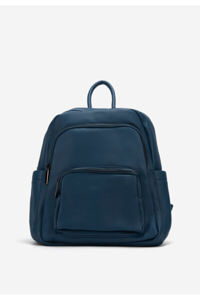 B T Shoes Modré dámská batoh Caely