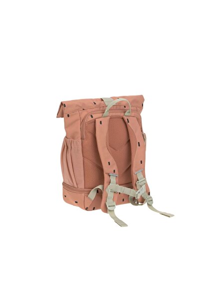 Lassig Happy Prints Mini Rolltop Backpack Caramel