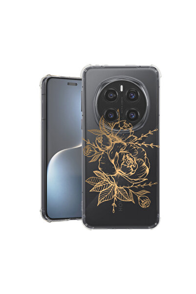 bestcase Αντικραδασμική θήκη πίσω μέρους για Honor Magic7 Pro, Golden Rose, 1...
