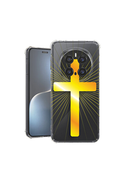bestcase Carcasă spate antișoc pentru Honor Magic7 Pro, Golden Cross, 1926356...