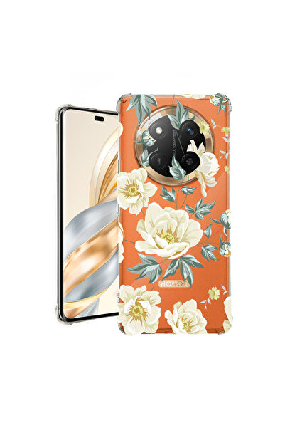 bestcase Carcasă spate antișoc pentru Honor Magic7 Lite, flori, 1926355 AS 126