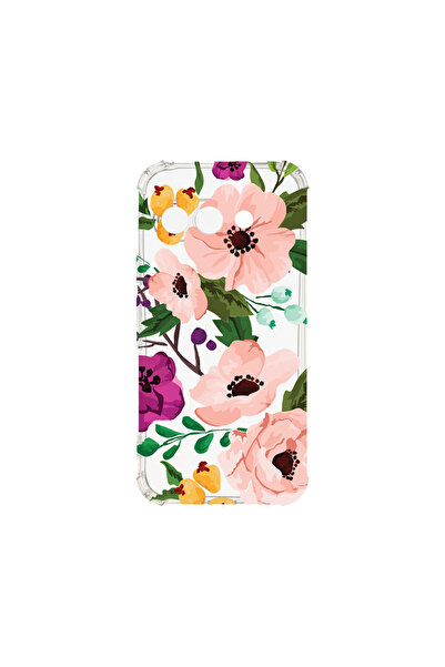 bestcase Carcasă spate antișoc pentru Google Pixel 9a, flori pastelate, AS 629