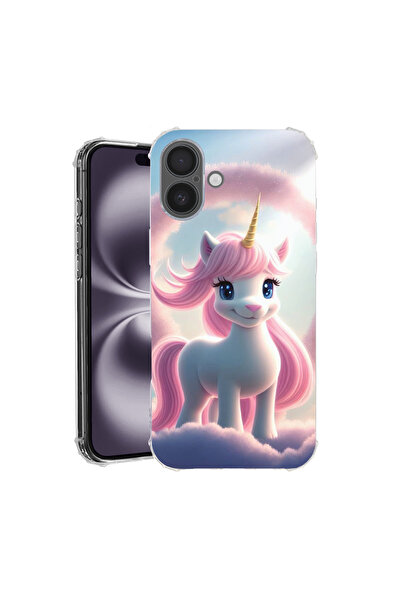 bestcase Αντικραδασμική θήκη πίσω μέρους για Apple iPhone 16, μαγικό μοτίβο, ...