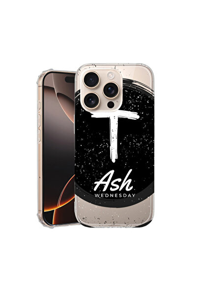 bestcase Удароустойчив калъф за Apple iPhone 16 Pro, Cross - ASH Wednesday, A...