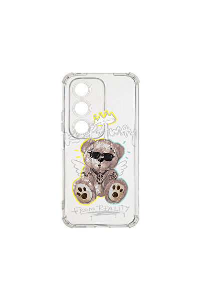 bestcase Carcasă spate antișoc pentru OPPO A80 5G, Teddy Bear Keep Away, AS 1562
