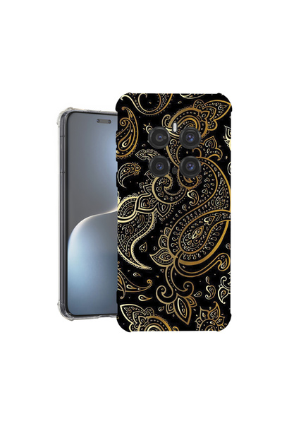 bestcase Carcasă spate antișoc pentru Honor Magic7 Pro, model auriu, 1926356 ...