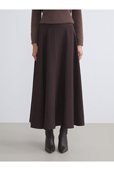LC Waikiki New Season A-Line Skirt with Zipper at the Waist