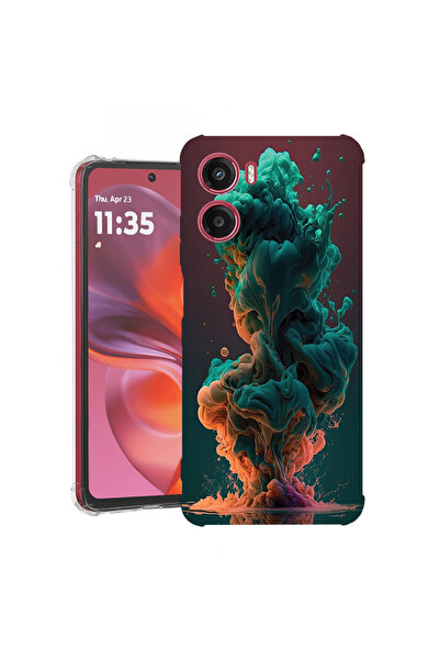 bestcase Carcasă spate antișoc pentru Motorola Moto G05, culori lichide, 1926...