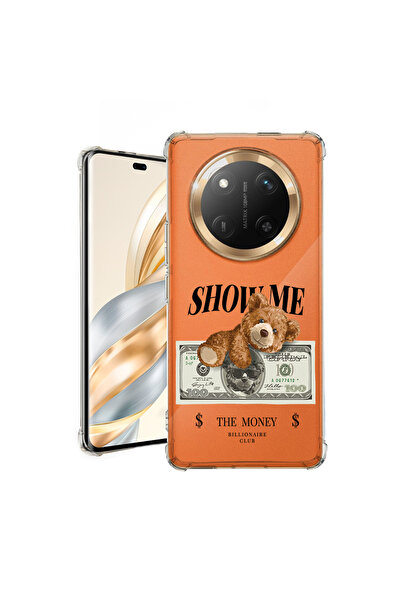 bestcase Αντικραδασμική θήκη πίσω για Honor Magic7 Lite, αρκουδάκι Show Me Th...