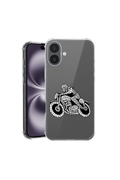 bestcase Αντικραδασμική θήκη πίσω για Apple iPhone 16 Plus, Calligraphy Moto ...