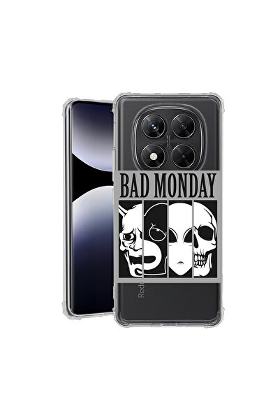 bestcase Carcasă spate antișoc pentru Xiaomi Redmi Note 14 Pro 5G, Bad Monday...