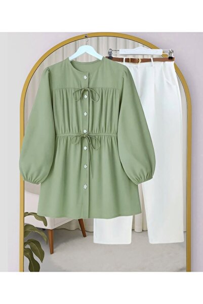 GÜLSEVEN Bol kalıp gömlek modeli