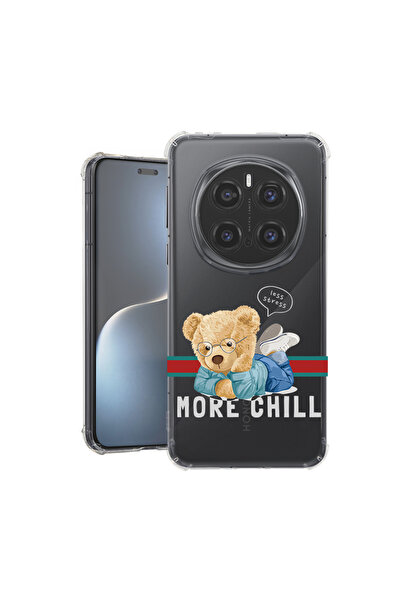 bestcase Carcasă spate antișoc pentru Honor Magic7 Pro, More Chill Teddy Bear...