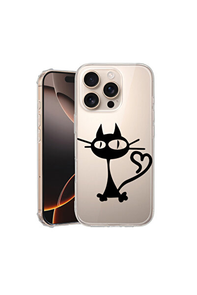 bestcase Carcasă spate antișoc pentru Apple iPhone 16 Pro, Cat, AS 1676