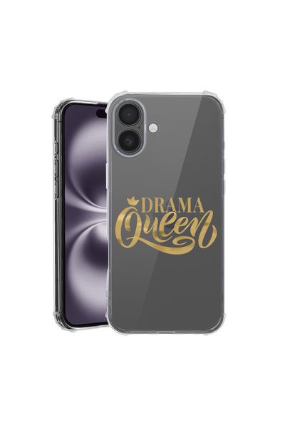 bestcase Αντικραδασμική θήκη πλάτης για Apple iPhone 16 Plus, Queen, AS 1802