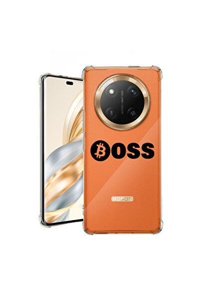 bestcase Αντικραδασμική θήκη πίσω μέρους για Honor Magic7 Lite, Bitcoin Boss,...