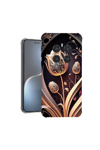 bestcase Carcasă spate antișoc pentru Honor Magic7 Pro, Golden Tulip, 1926356...