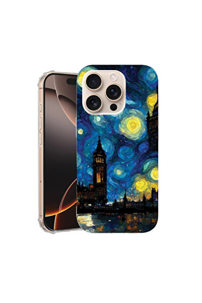 bestcase Anti Shock Back Case For Apple iPhone 16 Pro Max, Starry Night, AS 1284