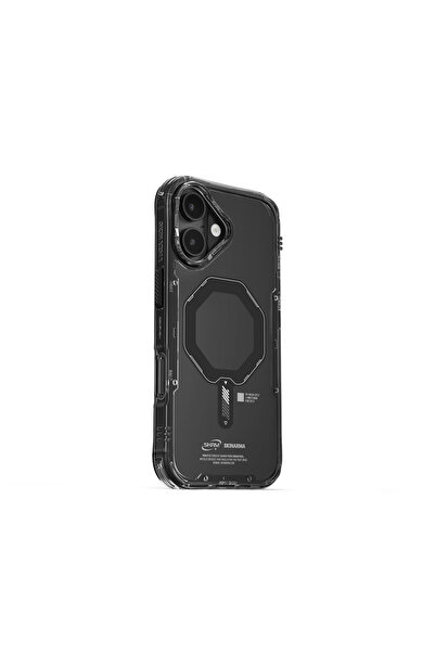 Skinarma iPhone 17 Uyumlu Kılıf M-safe Şarj Özellikli Şeffaf Airbag Saido Mag...