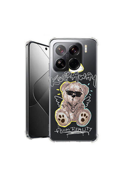 bestcase Carcasă antișoc pentru Xiaomi 15, Teddy Bear Keep Away, 1926363 AS 1562