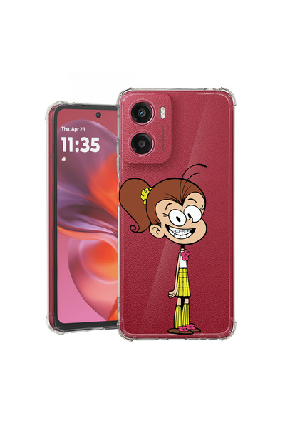 bestcase Carcasă spate antișoc pentru Motorola Moto G05, The Loud House - Lua...