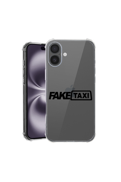bestcase Αντικραδασμική θήκη πλάτης για Apple iPhone 16 Plus, Fake Taxi, AS 1647