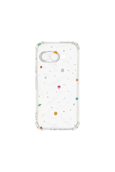 bestcase Carcasă spate antișoc pentru Google Pixel 9a, Univers, Planete, AS 470