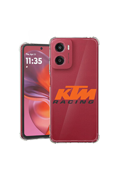 bestcase Carcasă spate antișoc pentru Motorola Moto G05, KTM Racing, 1926357 ...