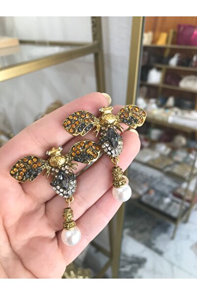 the ASEL İNCİ العلامة التجارية نموذج النحل الأقراط