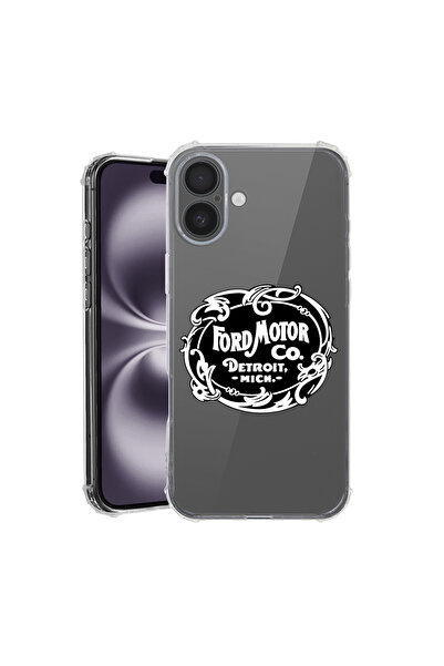 bestcase Carcasă spate antișoc pentru Apple iPhone 16, Ford Classic, AS 1746