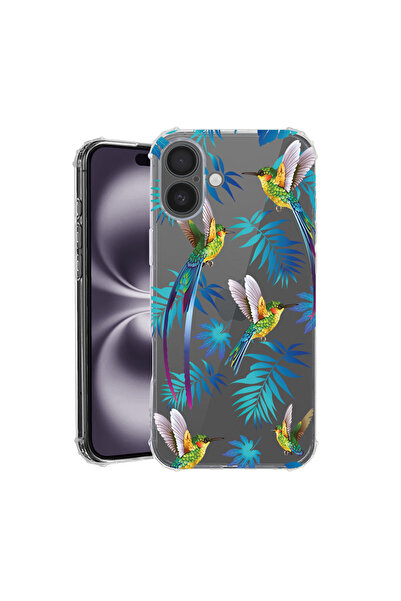bestcase Carcasă spate antișoc pentru Apple iPhone 16 Plus, Wild Tropical, AS...