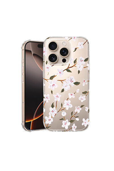 bestcase Carcasă spate antișoc pentru Apple iPhone 16 Pro, Spring Flower, AS 512