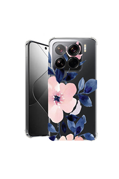 bestcase Carcasă spate antișoc pentru Xiaomi 15, Colecția Pastel Colors Flowers, 1926363 AS 506