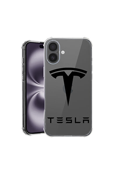 bestcase Carcasă spate antișoc pentru Apple iPhone 16, Tesla, AS 1710