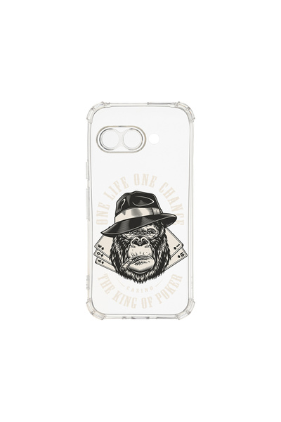 bestcase Carcasă spate antișoc pentru Google Pixel 9a, King Mafia Monkey, AS ...