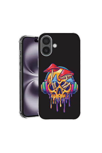 bestcase Αντικραδασμική θήκη πίσω για Apple iPhone 16 Plus, σε σχήμα μανιταρι...