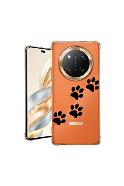 bestcase Carcasă spate antișoc pentru Honor Magic7 Lite, model amprente de la...