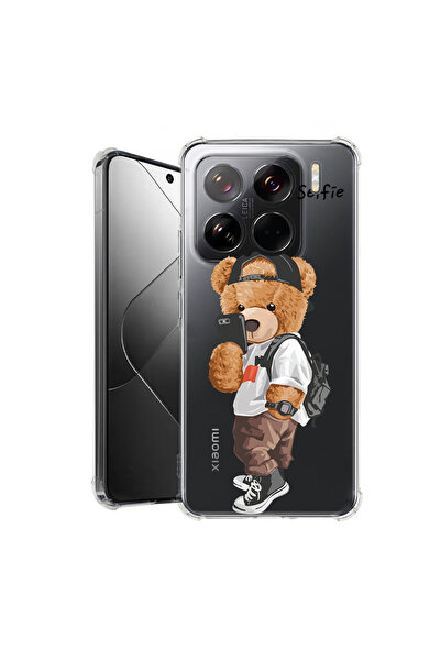 bestcase Удароустойчив калъф за Xiaomi 15, селфи плюшено мече, 1926363 AS 925