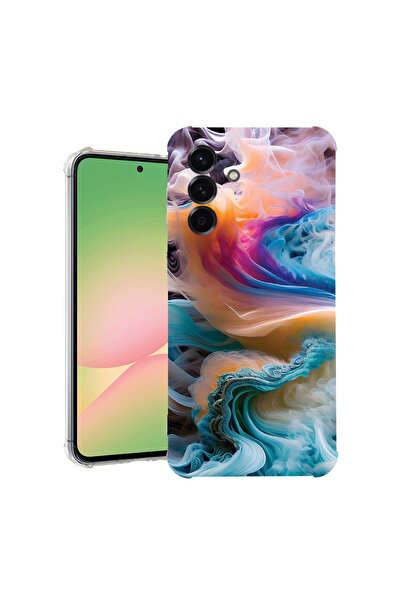 bestcase Carcasă spate antișoc pentru Samsung Galaxy M16 5G, culori lichide, ...